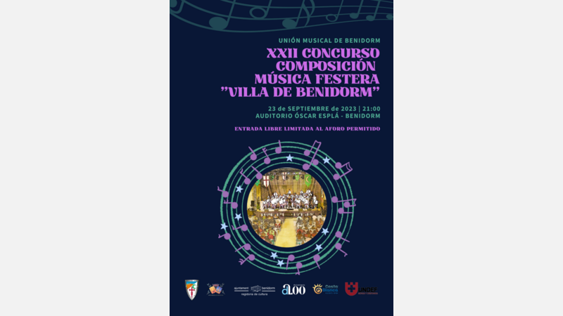 Concierto Música Festera Villa de Benidorm 2023
